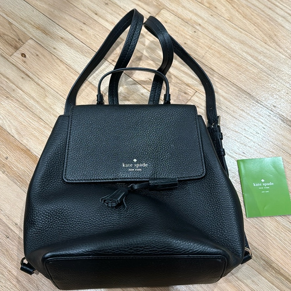 Kate Spade New York Black Medium Backpack